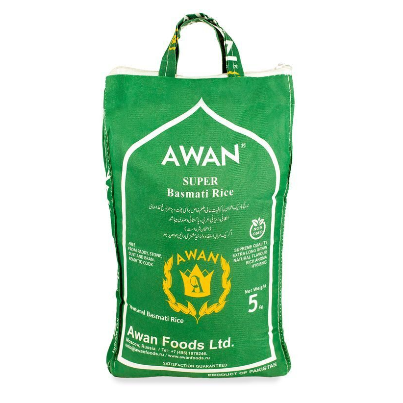Рис Басмати "Awan Super", 5 кг (Пакистан)