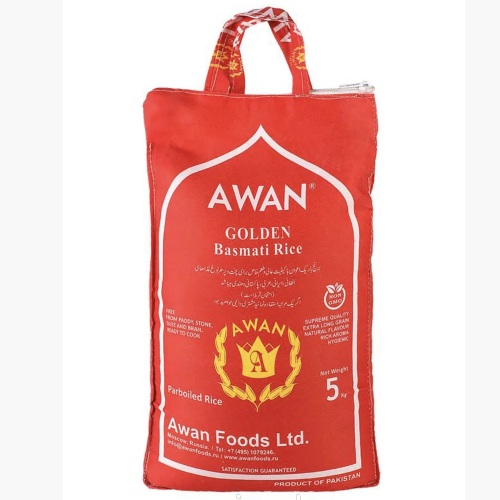 Рис "Awan Golden" Басмати, 5кг (Пакистан)